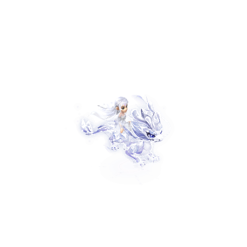 凤栖金枝·月白-玉龙临-骨精灵-雪儿素材网