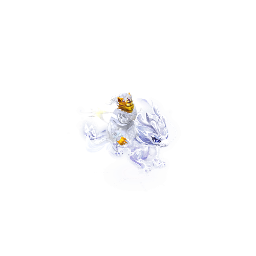 凤栖金枝·月白-玉龙临-虎头怪-雪儿素材网