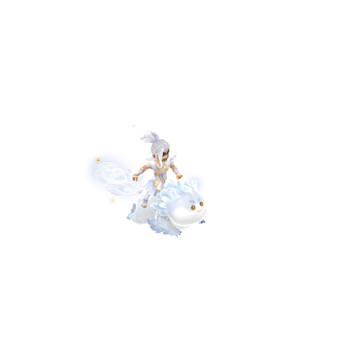 炽云缎·月白-龙太子-雪儿素材网