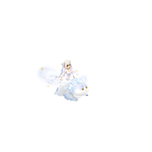 炽云缎·月白-舞天姬-雪儿素材网